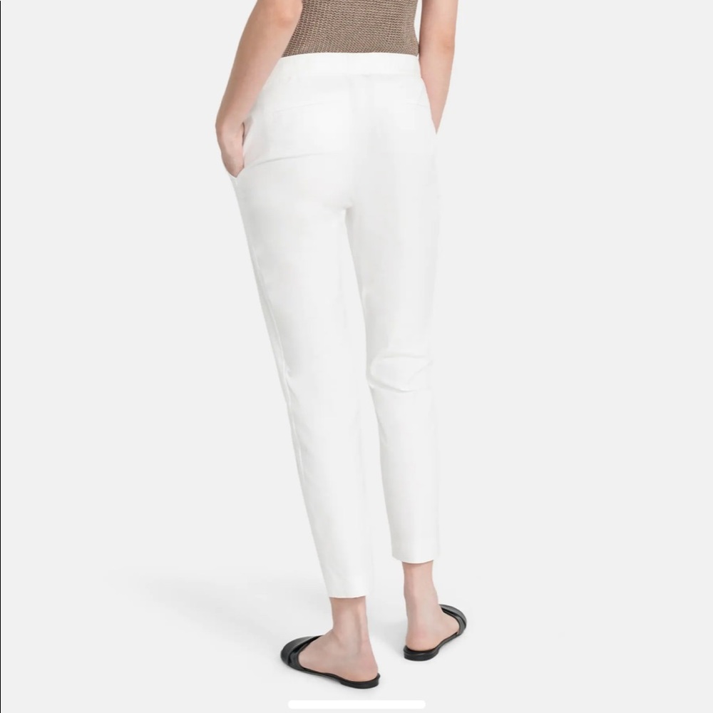 🆕THEORY Thaniel Z2 warm Ivory pants - Picture 3 of 15